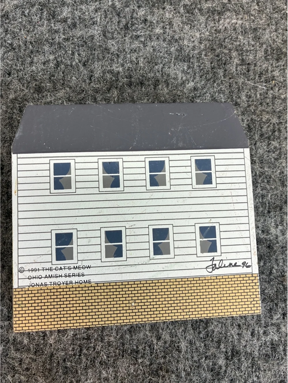 The Cats Meow Lot Stabler Leadbeater Apothecary Wooden House 1990s #6